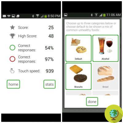 The free app that helps you resist junk food and lose weight by playing, created by Finnish scientists