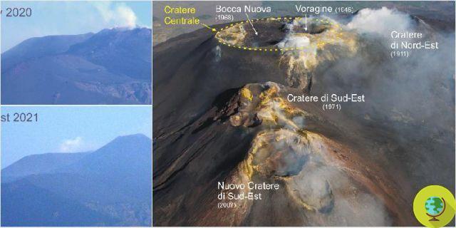Sa Majesté l'Etna a un nouveau record record. Le cratère sud-est a atteint 3357 mètres de hauteur
