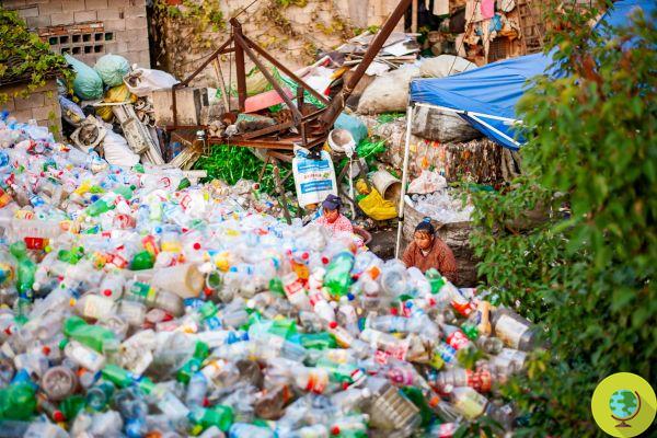 A China proíbe o uso de sacolas plásticas e canudos nas cidades. Descartável banido a partir de 2025