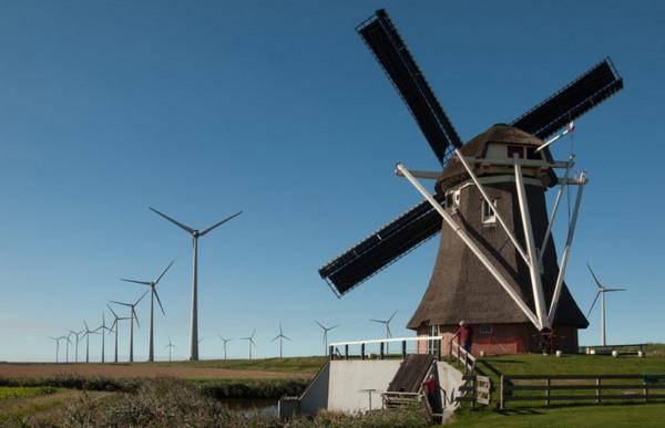 La energía eólica ahora impulsa todos los trenes en los Países Bajos