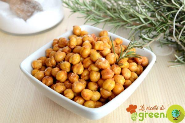 Roasted paprika chickpeas: a quick recipe for a crunchy and healthy snack