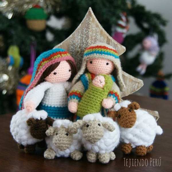 Amigurumi de Natal: padrões e tutoriais para decorações e fantoches de crochê