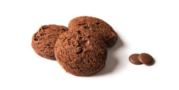 Biscuits rustiques au son et au cacao