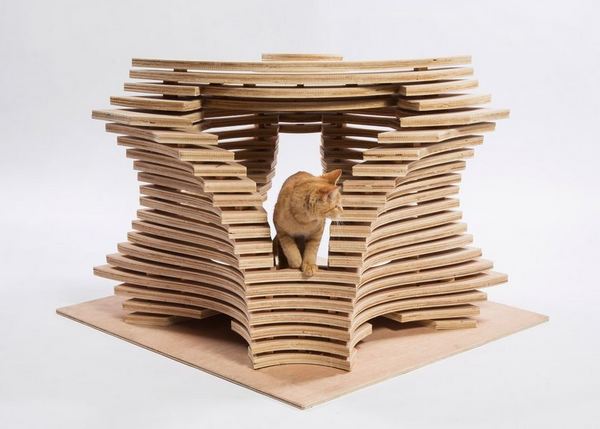The fantastic shelters designed by architects to help abandoned cats (PHOTO)