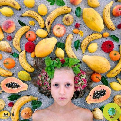 Dieta de alimentos crudos: Maya, la niña que se recuperó de un eczema severo con alimentos crudos