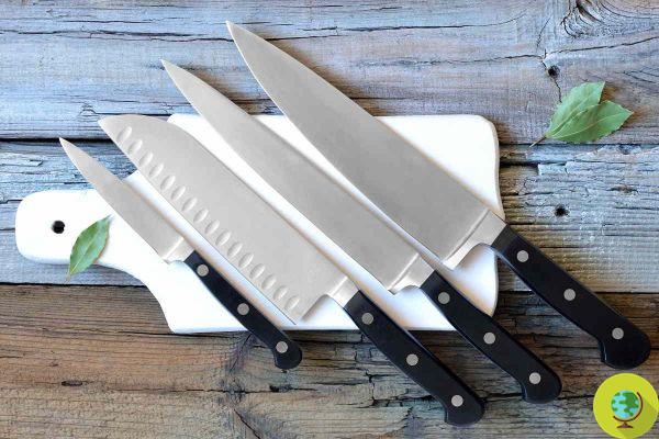 Limpieza y mantenimiento de cuchillos, como cuidar sus hojas