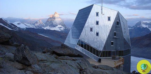 Neu Monte Rosa Hutte: o refúgio de montanha eco-sustentável