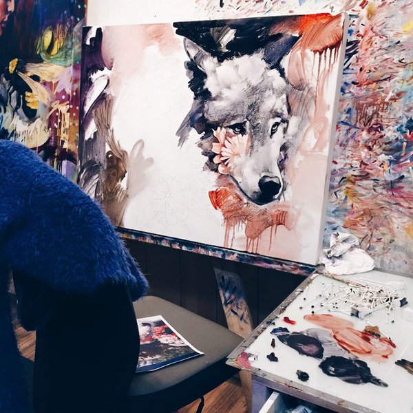 El artista de 16 años que convierte sus sueños en pinturas (FOTO)