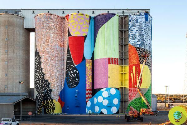 Artistas callejeros transforman silos en obras de arte para revivir las zonas más desoladas de Australia