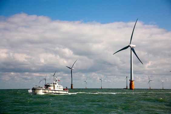 Éolien offshore : le plus grand parc du monde inauguré en Grande-Bretagne