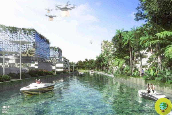 A primeira cidade eco-inteligente baseada no mundo maia e totalmente sustentável