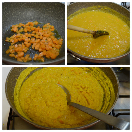 Dahl of lentils, the recipe for Indian soup with turmeric, ginger and curry