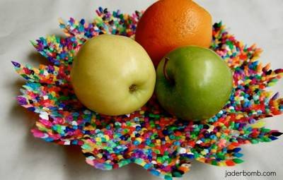 Fruteros y fruteros de bricolaje: 10 ideas creativas de reciclaje