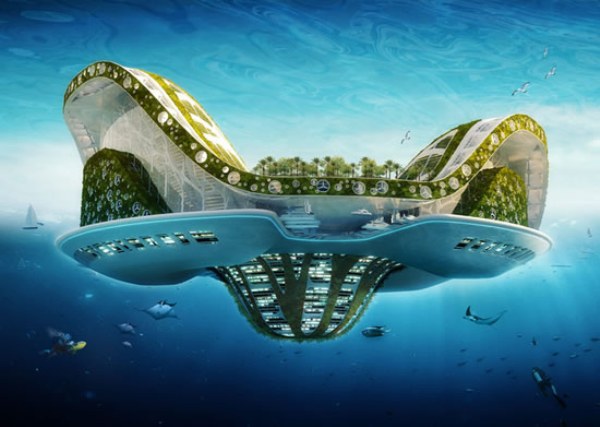 Os 7 melhores projetos de cidade flutuante