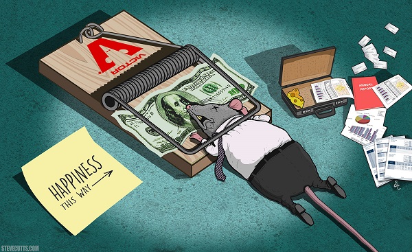 The sad truth about modern society illustrated by Steve Cutts (VIDEO)