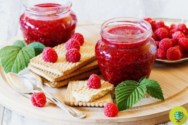 Sugar-free raspberry jam: the perfect preserve to prepare for autumn