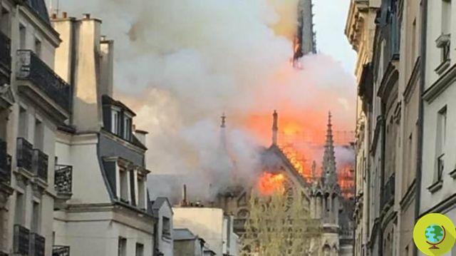 Incêndio em Notre Dame: a catedral parisiense está pegando fogo!