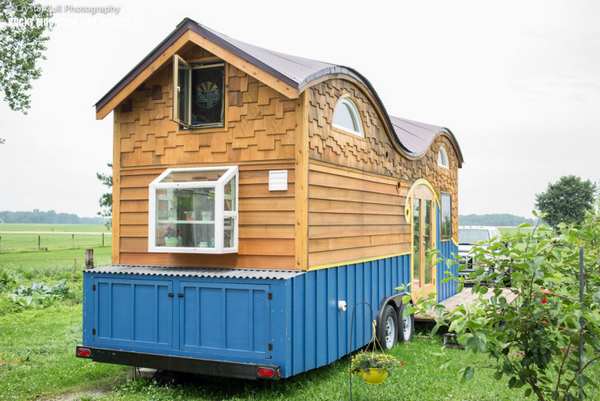 Tiny House : l'ancienne caravane se transforme en maison pour quatre personnes (PHOTO)