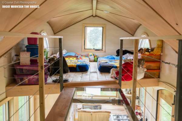 Tiny House: la antigua caravana se convierte en una casa para cuatro personas (FOTO)