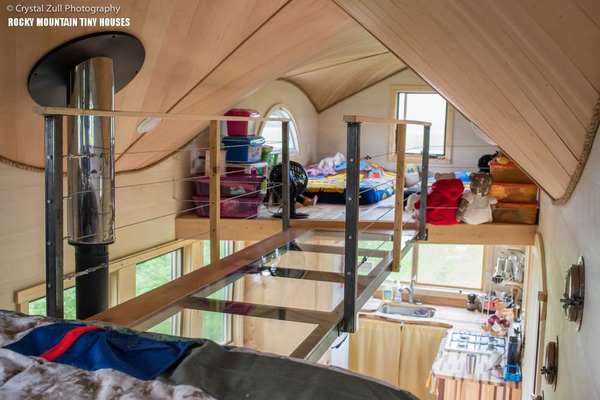Tiny House : l'ancienne caravane se transforme en maison pour quatre personnes (PHOTO)