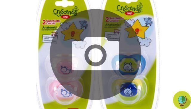 New alert: Coop pacifiers withdrawn. Children at risk of suffocation