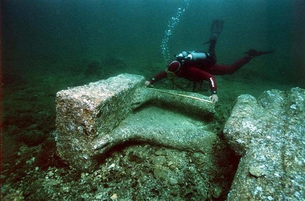 La Atlántida de Egipto: gigantescas estatuas, joyas antiguas y tallos descansaban en el fondo del mar