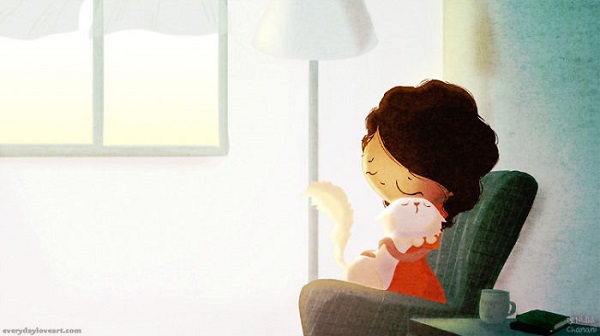 Love is in the simplest things: 26 illustrations to never forget it