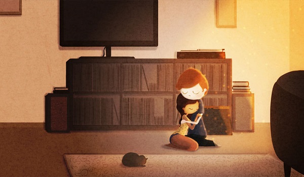 Love is in the simplest things: 26 illustrations to never forget it
