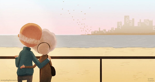 L'amour est dans les choses les plus simples : 26 illustrations pour ne jamais l'oublier