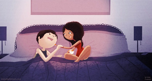 O amor está nas coisas mais simples: 26 ilustrações para nunca mais esquecer