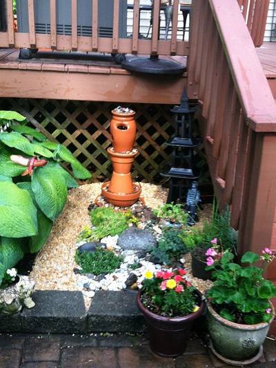 10 fontaines de jardin DIY gratuites à partir de déchets