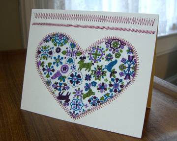 Saint Valentin : cartes de vœux et cartes postales à faire soi-même pour dire « je t'aime » à l'environnement aussi