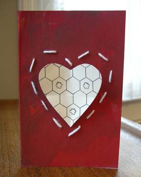 Valentine's Day: do-it-yourself greeting cards and postcards to say “I love you” to the environment as well