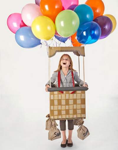 10 disfraces de carnaval para niños para crear con una caja
