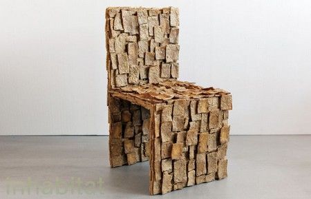 Cadeira Tofu, a cadeira de design feita com tofu