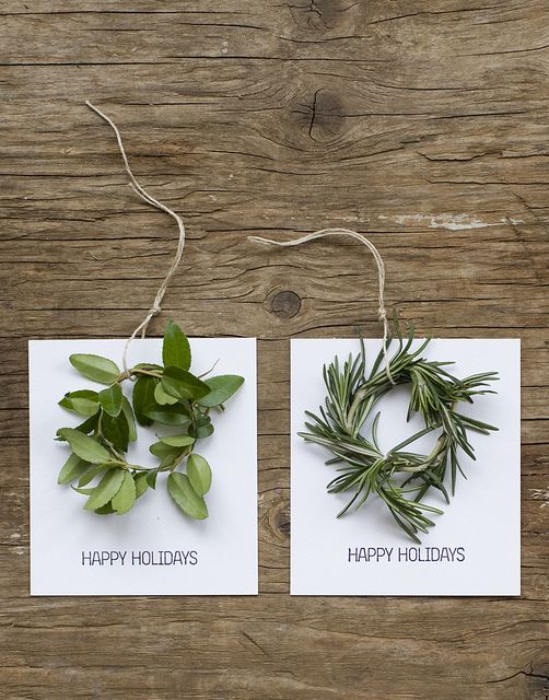 Navidad: 10 tarjetas de felicitación hechas a mano