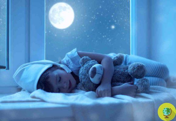 Exercises and ideas to help children relax before going to sleep