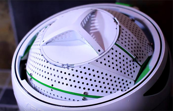 Drumi: la nueva lavadora de pedales ecológica y portátil (VIDEO)