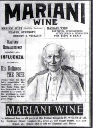 Mariani wine, the ancestor of Coca Cola that few people know
