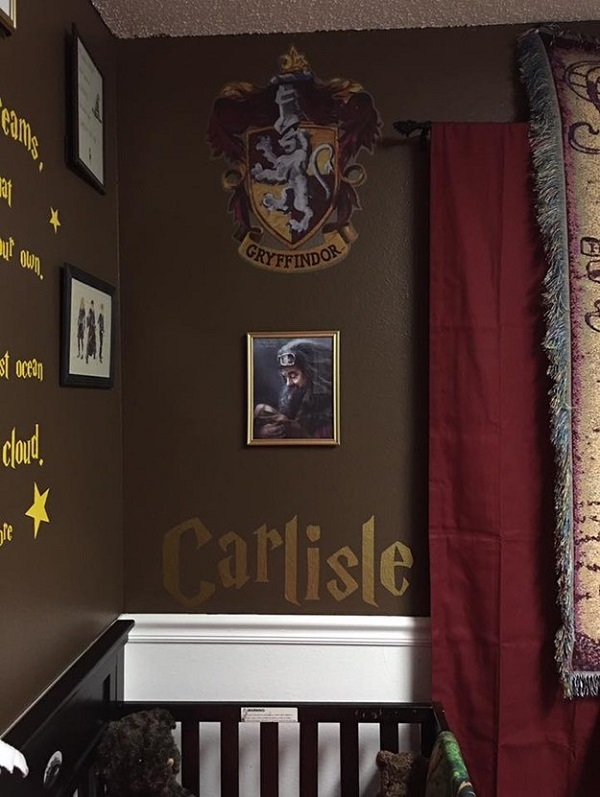 Des parents qui ont créé une chambre originale de style Harry Potter pour leur enfant (PHOTO)