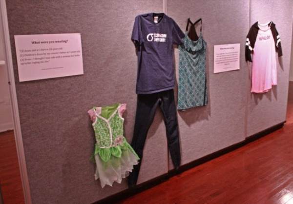 How were you dressed? The exhibition against prejudices related to violence against women