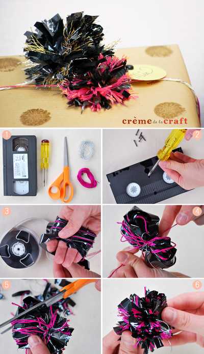Fitas cassete: 10 ideias para reciclagem criativa