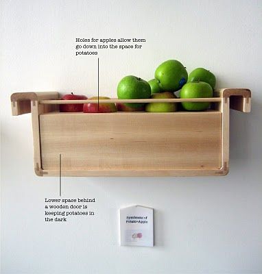 Cómo almacenar alimentos sin refrigerador usando el… ¡diseño!