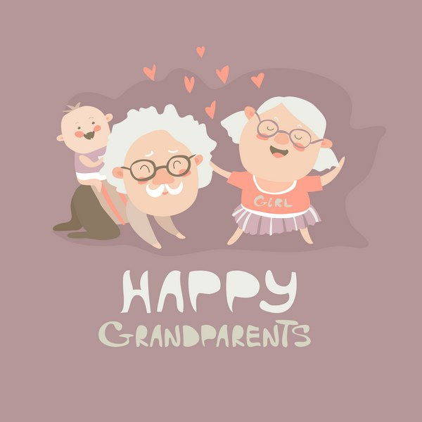 Crianças que crescem com avós são mais seguras e felizes