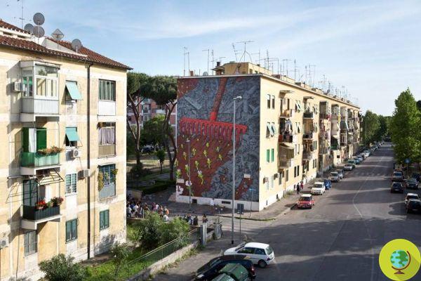 SanBa: arte callejero para superar la degradación de los suburbios romanos