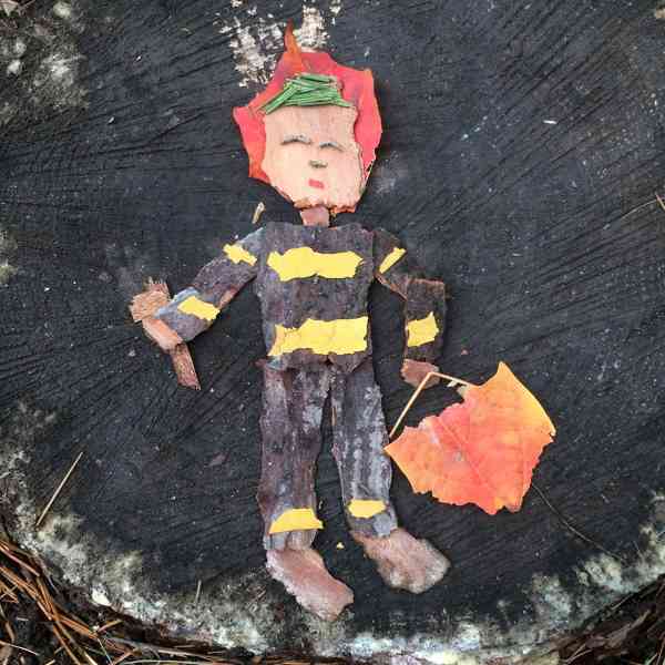 Hojas, piñas y agujas de pino: cómo te hago maravillosas obras recicladas creadas para niños (FOTO)