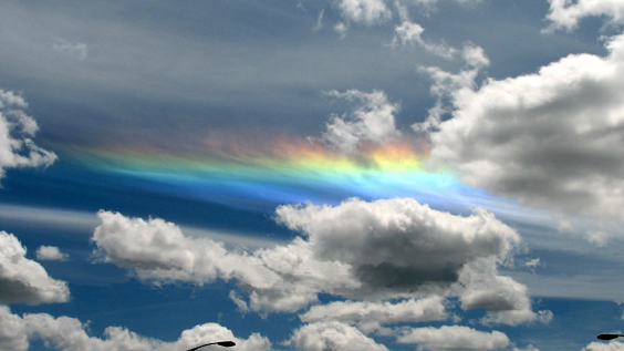 Rainbow of Fire: el raro y espectacular fenómeno de la Madre Naturaleza