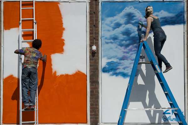 Street Art regenerates and colors Blackpool, UK (PHOTO)