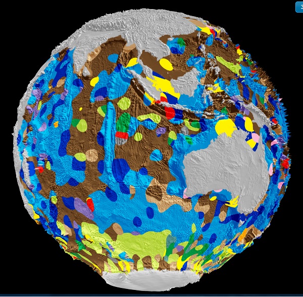 Fondos marinos de los océanos: aquí está el primer mapa digital del mundo