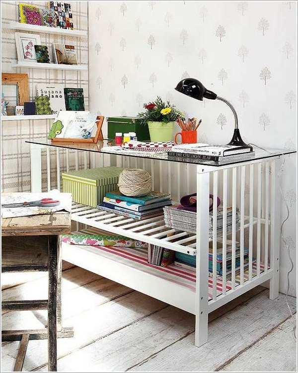How to recycle the crib: 10 creative ideas to keep it forever with you